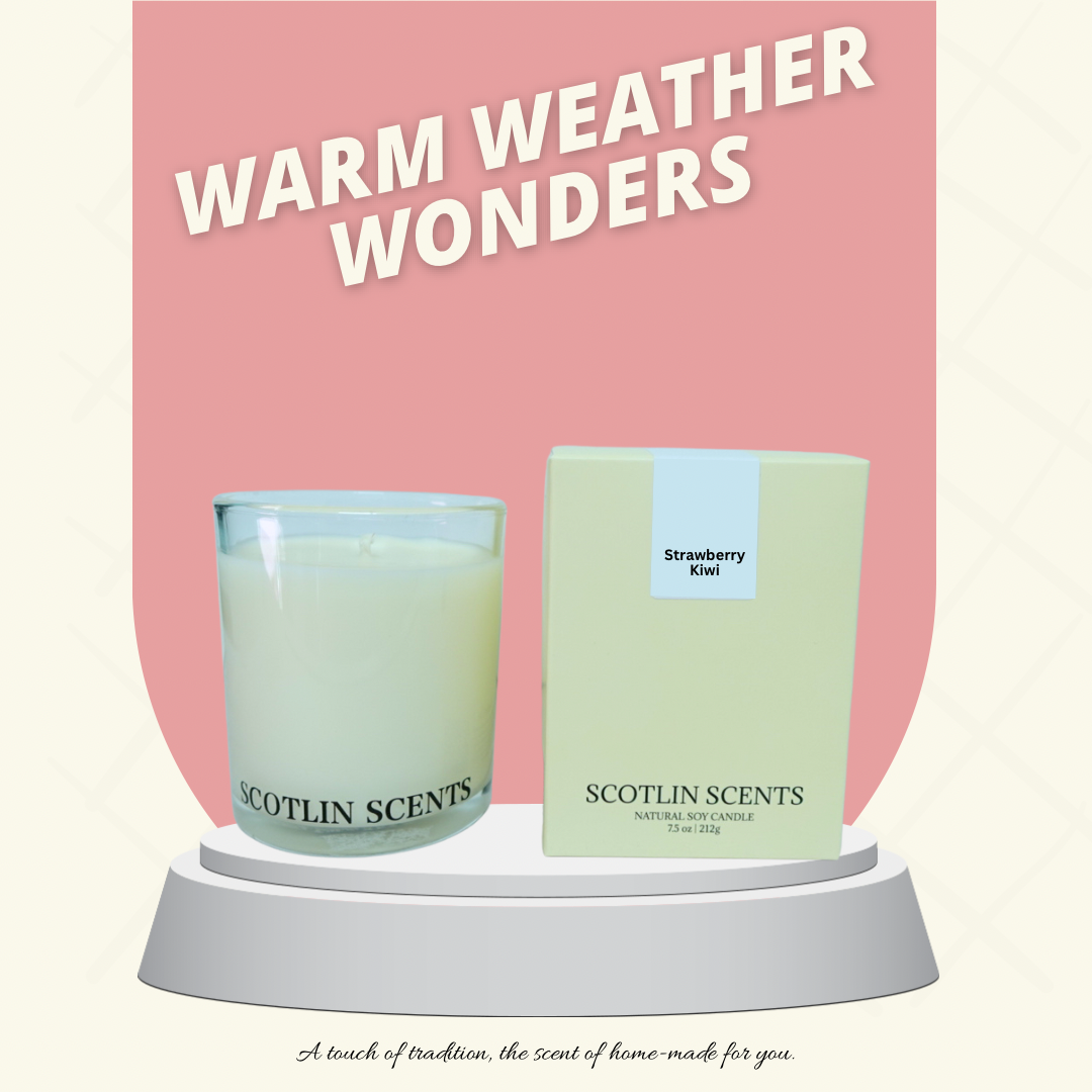 Strawberry Kiwi Soy Candle | Scotlin Scents