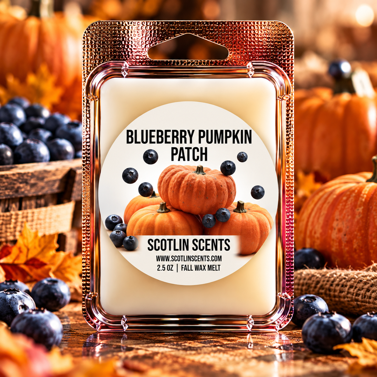Blueberry Pumpkin Patch | Fall Wax Melts