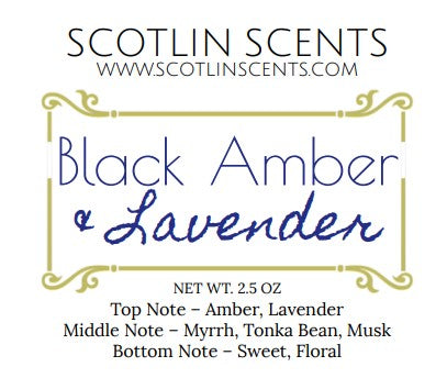 Black Amber & Lavender