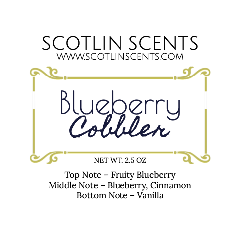 Blueberry and Vanilla Wax Melts, Fruity Wax Melts, Blueberry Wax