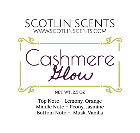 Cashmere Glow  Marble Candle – Scotlin Scents