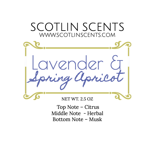 Lavender and Spring Apricot