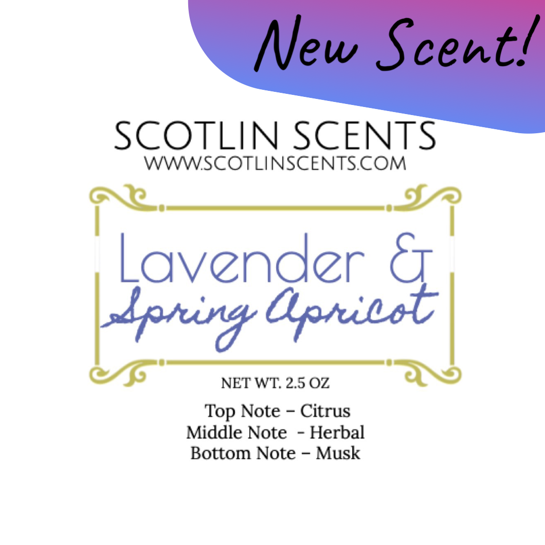 Lavender and Spring Apricot