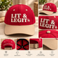 Candle Lover Embroidered Baseball Cap, Pour Decisions Hat, Candle Maker Gift