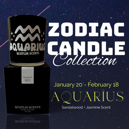 Zodiac Candle Collection |14 oz Soy Candles | Gift Ideas | Homeowner | Zodiac Sig