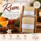 Rum | Handmade Cold Process Soap Bar | Plant Based Oils | Artisan Small Batch Soap | Includes Bamboo Soap Holder