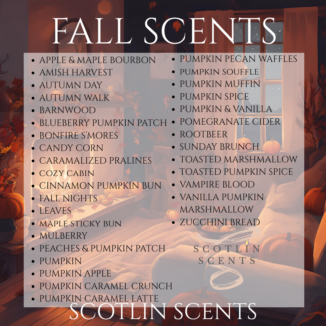 FALL SCENTS