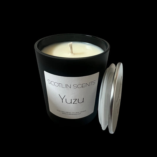 Yuzu | 6 oz Black Matte Candle