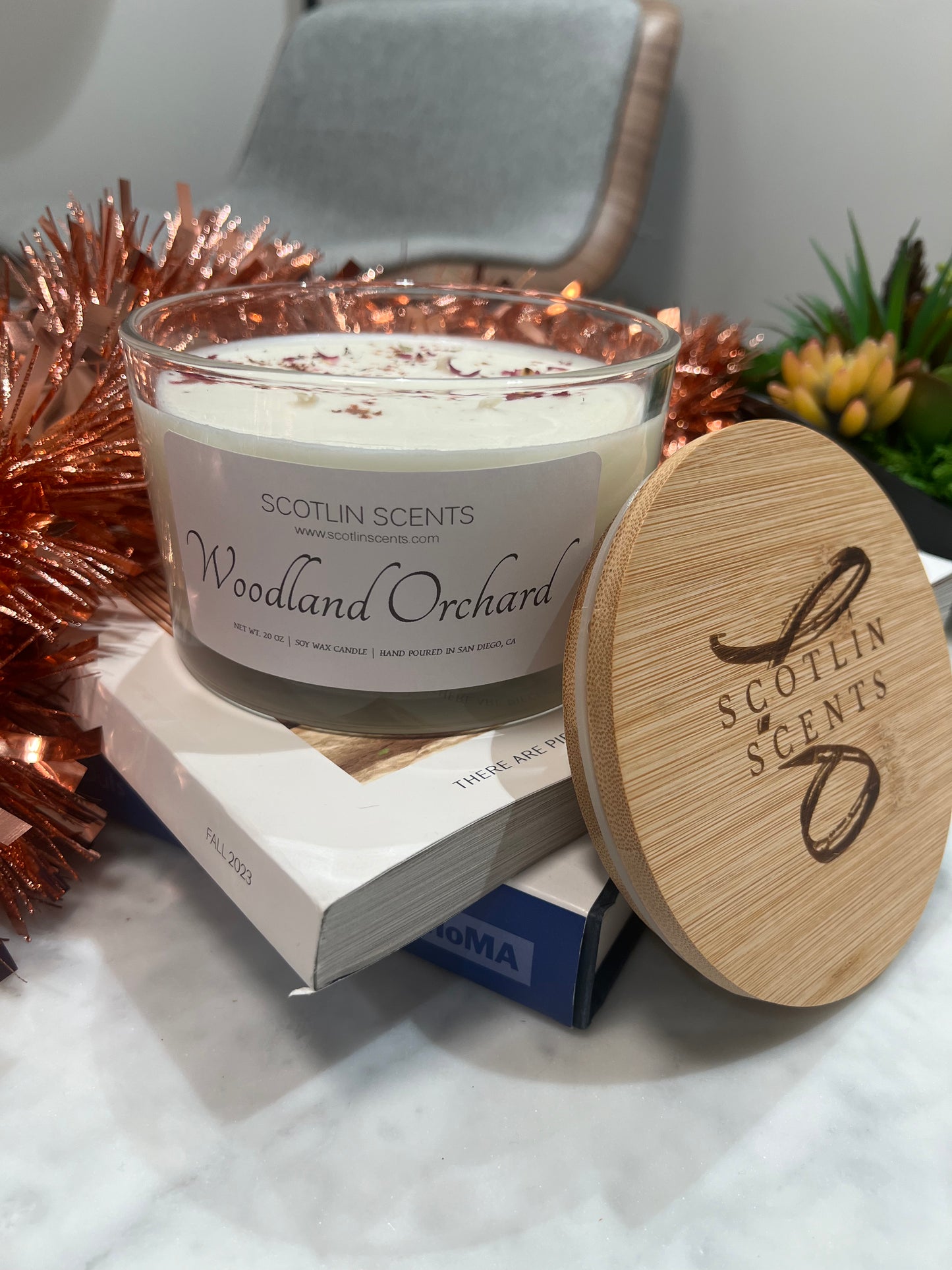 Woodland Orchard 20 oz Soy Wax Candle