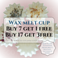 Birthday Cake|  Wax Melt Cups in Wax Melt Liners (1.25 oz Each) | Easy Clean up | Gifting