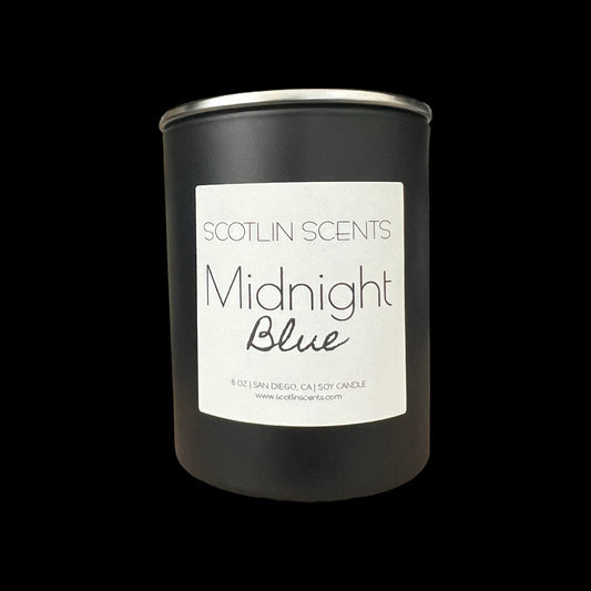 Midnight | 6 oz Black Matte Candle