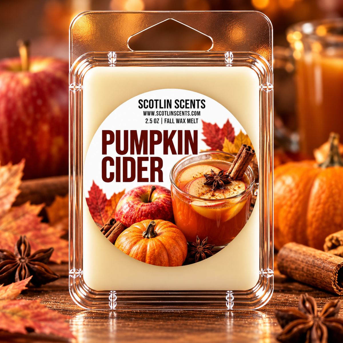 Pumpkin Cider | Fall Wax Melts