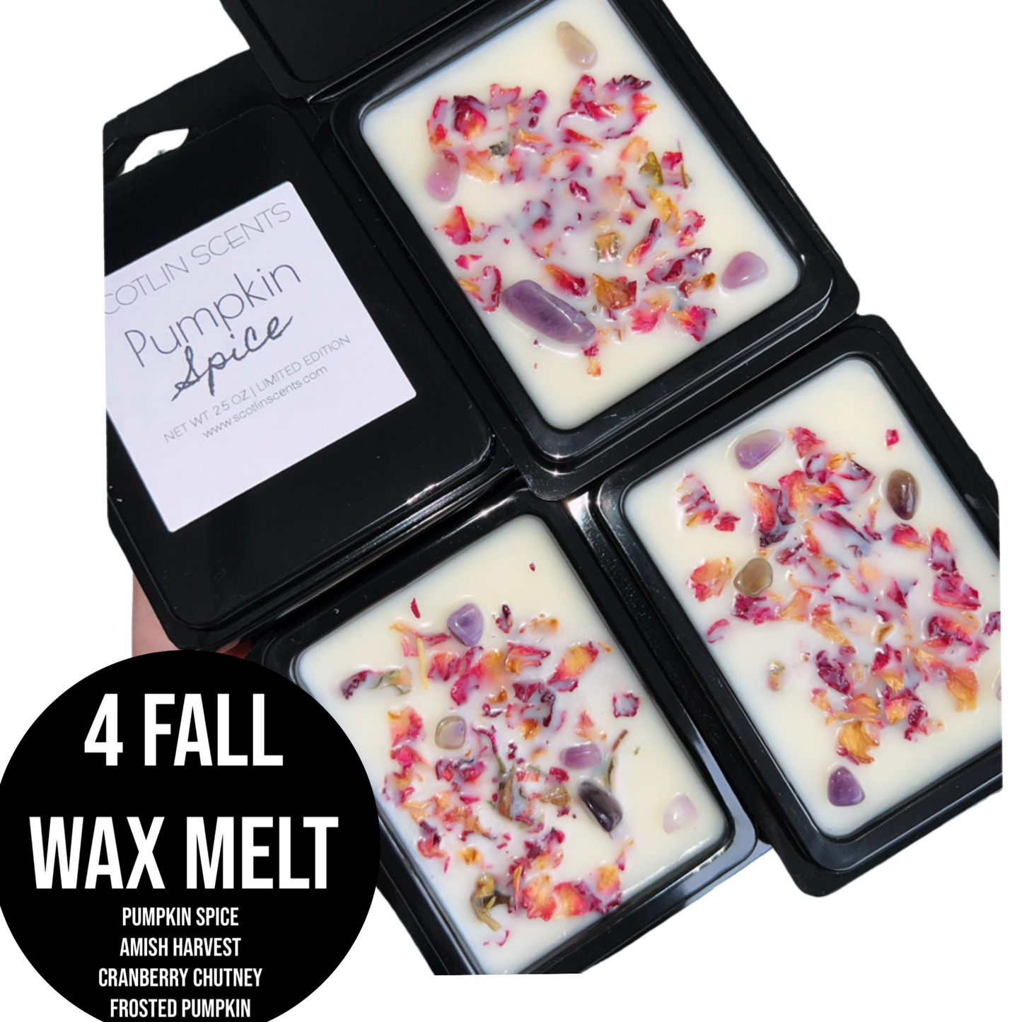 4 FALL WAX MELT BUNDLE | AUTUMN SCENTS